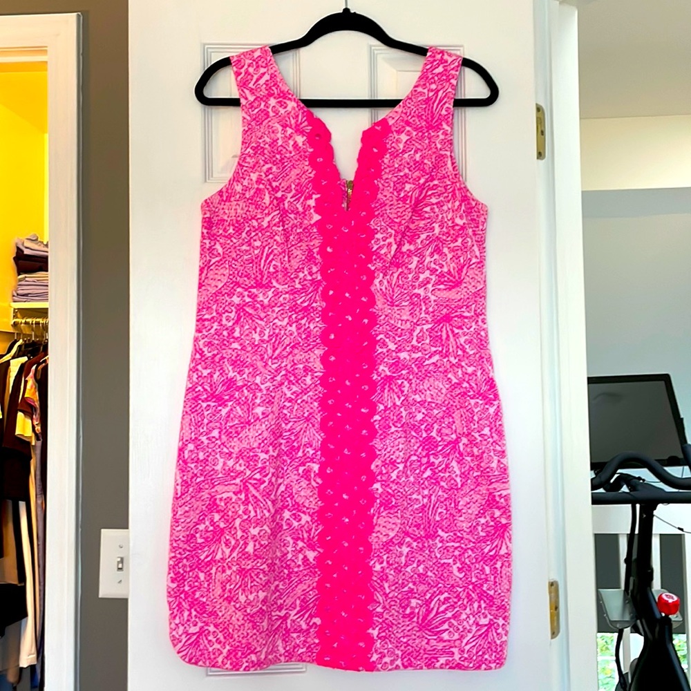 Lilly Pulitzer pink dress size 12